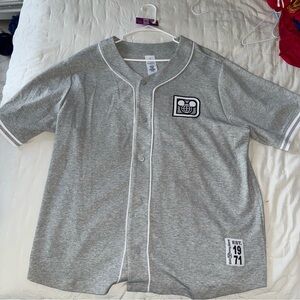 Disney Gray Women's Jersey Top